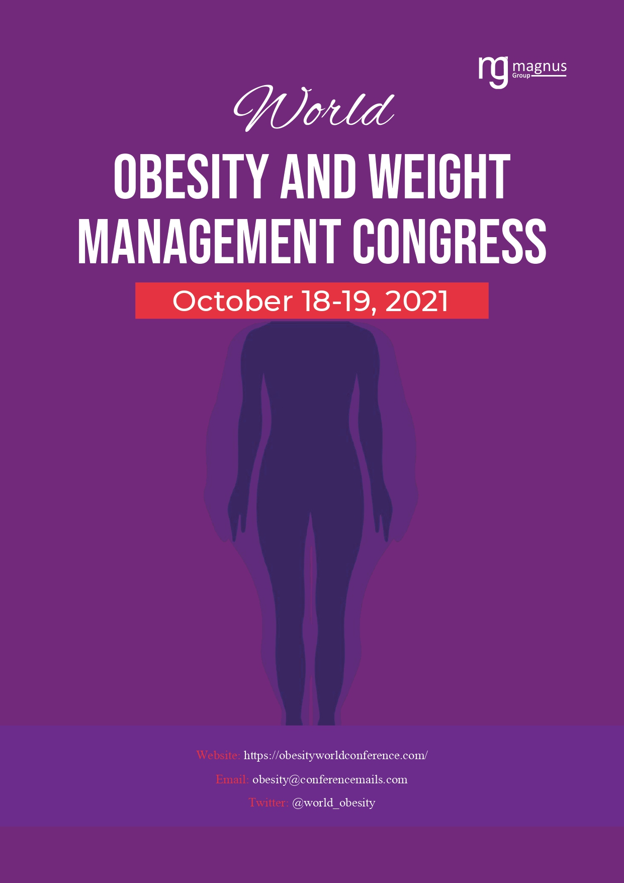 World Obesity and Weight Management Congress | Online Event Event Book