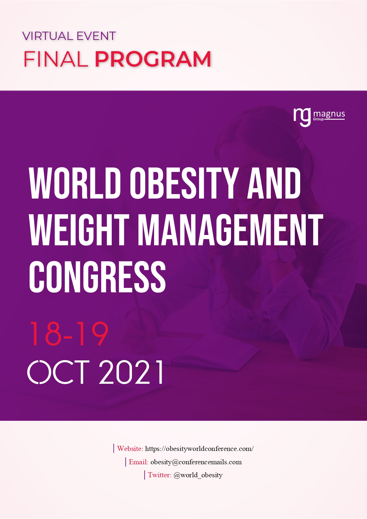 World Obesity and Weight Management Congress | Online Event Program